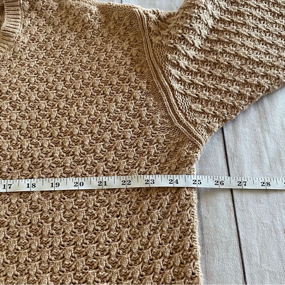 Old Navy Popcorn Stitch Knit Sweater Women’s XL Textured Winter Cozy Cottage - Picture 10 of 14